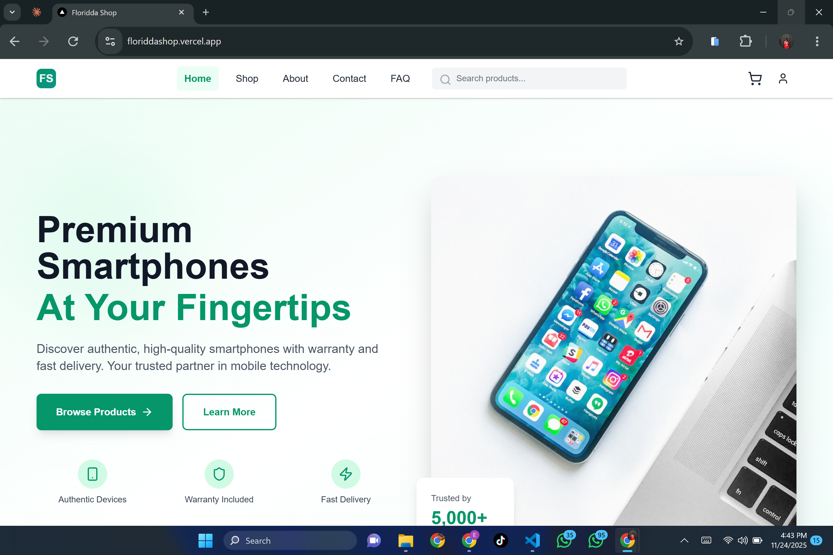Floridda - Software E-Commerce Store thumbnail
